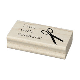 おもしろい絵師はさみゴム印 ラバースタンプ