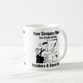 おもしろい絵画ズ飾&マグカップ コーヒーマグカップ (正面右)