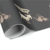 おもしろい絶食ヤギ笑わされる山動物 ラッピングペーパー (ロールコーナー)