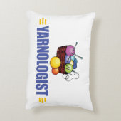 おもしろい編み物 アクセントクッション (裏面(縦))