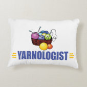 おもしろい編み物 アクセントクッション (裏面)