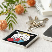 おもしろい編み物 キーホルダー (側面)