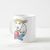 おもしろい編み物 コーヒーマグカップ (正面左)