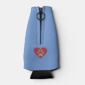 おもしろい縁どコリー・ドッグボトルクール ボトルクーラー (裏面)