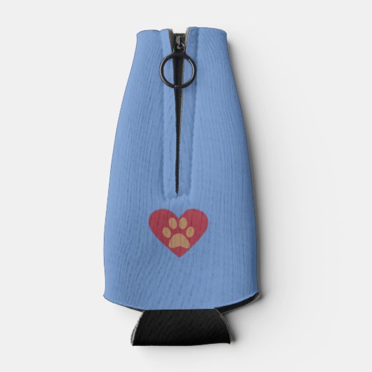 おもしろい縁どコリー・ドッグボトルクール ボトルクーラー (裏面)