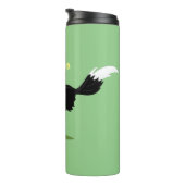 おもしろい縁どランニング犬 タンブラー (回転右)