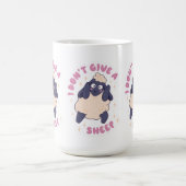 おもしろい羊は与えない コーヒーマグカップ (中央)