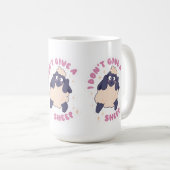 おもしろい羊は与えない コーヒーマグカップ (正面右)