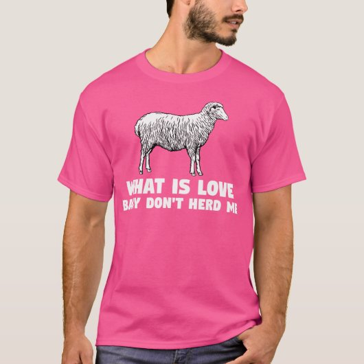 おもしろい羊パン家畜農業農園引用文 Tシャツ (正面)