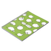 おもしろい羊ヨガをしている ノートブック (左側)