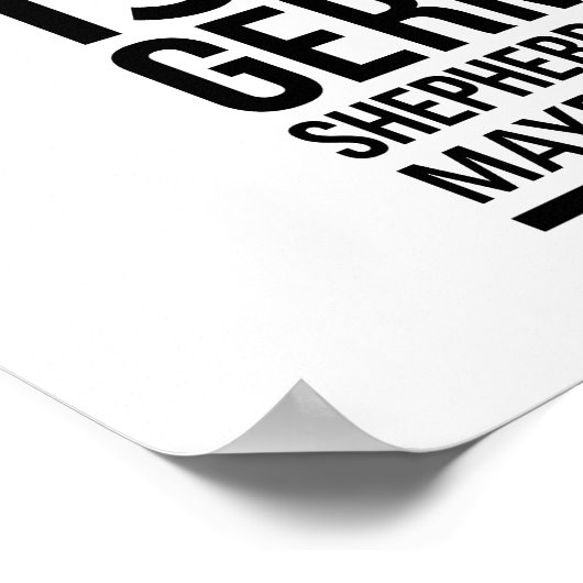 おもしろい羊飼い ポスター (角)