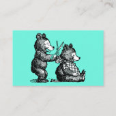 おもしろい美容師名刺 – カスタマイズ準備完了 名刺 (裏面)