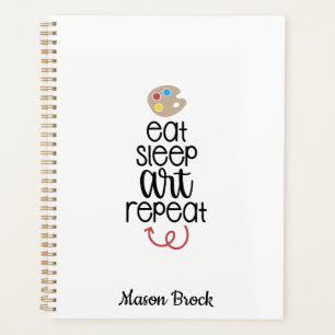 おもしろい美術学生のパーソナライズされた贈り物 プランナー手帳