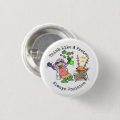 おもしろい考え引用文 缶バッジ (正面&裏面)