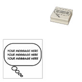 おもしろい考え電話ノベルティ ラバースタンプ (押印)