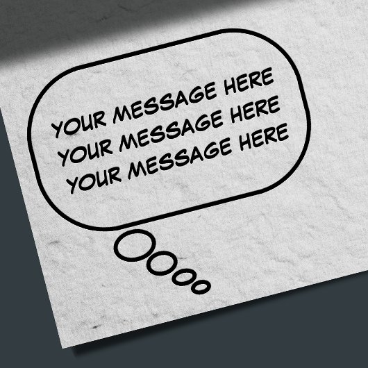 おもしろい考え電話ノベルティ ラバースタンプ