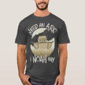 おもしろい聖書の物語は箱舟を必要とするノア人クリスチャン Tシャツ (正面)