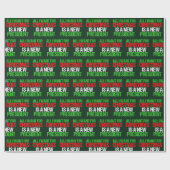 おもしろい聖降誕祭の社長に望むすべてのもの ラッピングペーパー (フラット)