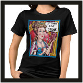 おもしろい肉食ケトヴォーレ食べキ トライブレンドTシャツ
