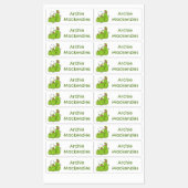 おもしろい肉食パーソナライズされた植物 ラベル (シート)