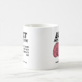 おもしろい脳のマグカップ コーヒーマグカップ (中央)