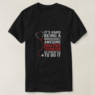 おもしろい腎臓腎透析技術 Tシャツ