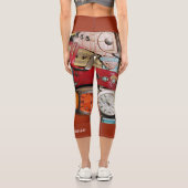 おもしろい腕時計名パーソナライズされたCapriレギンス カプリレギンス (裏面)