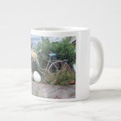 おもしろい自転車 ジャンボコーヒーマグカップ (正面右)