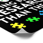 おもしろい自閉症ママ自閉症Awの研究を増やす ポスター (角)