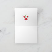 おもしろい航海のクリスマスノートカード シーズンカード (内部)