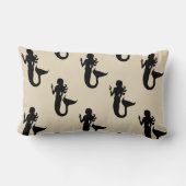 おもしろい航海のMERMAIDをテーマにしたパターン | ランバークッション (裏面)