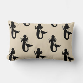 おもしろい航海のMERMAIDをテーマにしたパターン | ランバークッション