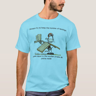 おもしろい航空冗談のTシャツを脱いで下さい Tシャツ