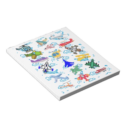 おもしろい航空 ノートパッド (アングル)