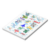 おもしろい航空 ノートパッド (回転)