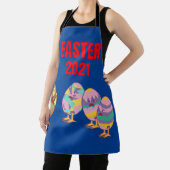 おもしろい色彩の鮮やかイースター卵 エプロン (インサイチュ)