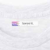 おもしろい色鉛筆あなたの名前を追加 ラベル (貼付)