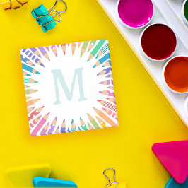 おもしろい色鉛筆モノグラ淡い色のム ポストイット