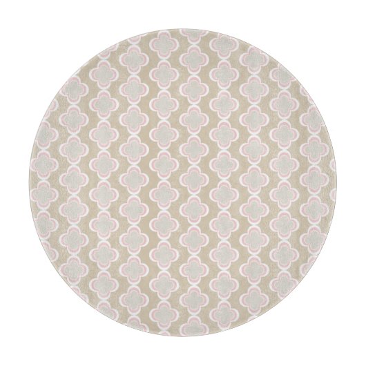 おもしろい花プリント カッティングボード (正面)