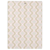 おもしろい花プリント クリップボード (裏面)