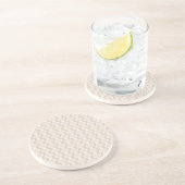 おもしろい花プリント コースター (側面)