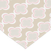 おもしろい花プリント ショートテーブルランナー (コーナー)