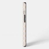 おもしろい花プリント iPhoneケース (左側面)