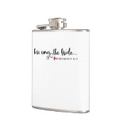 おもしろい花嫁のバチェロレッテをここに来ます フラスク (左)