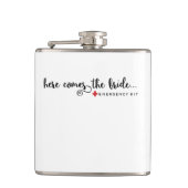 おもしろい花嫁のバチェロレッテをここに来ます フラスク (正面)