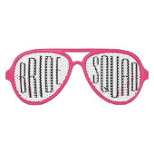 おもしろい花嫁分隊バチェロレッテ結婚披露宴の好意 アビエーターサングラス (正面)