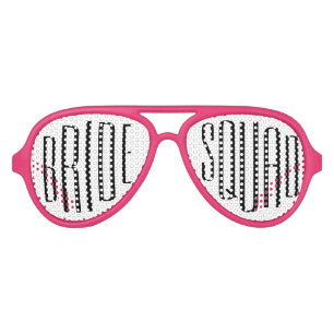 おもしろい花嫁分隊バチェロレッテ結婚披露宴の好意 アビエーターサングラス