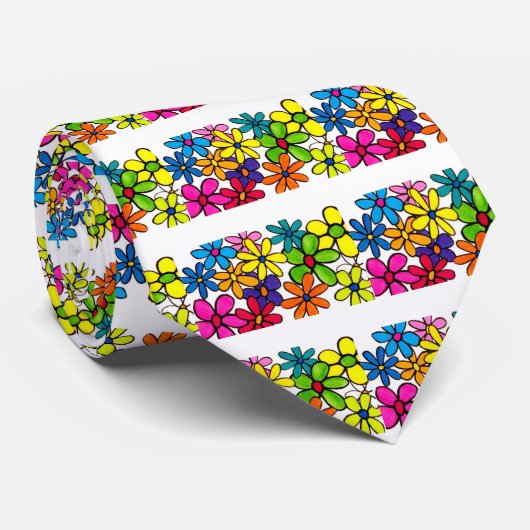 おもしろい花束 ネクタイ (ロール)