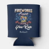 おもしろい花火の専門もし者走走 缶クーラー (裏面)