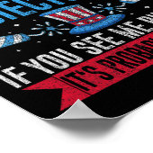 おもしろい花火監督私走よ走よ4日 ポスター (角)